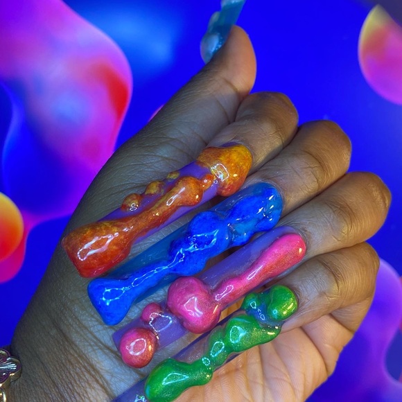 Lava Lamp Me (long square) acrylic - Picture 7 of 9